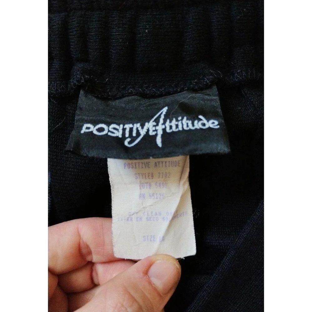 Positive Attitude Skirt Suit Women Small Red Black Colorblock Jacket Pencil Set